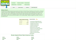 Desktop Screenshot of illinoisschools.com